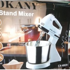 Electric mixer with bowl