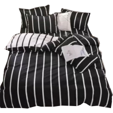 Striped bedsheet
