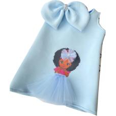 Princess cartoon character gown