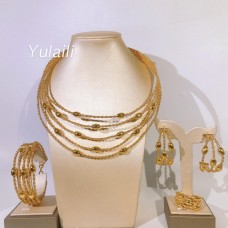 Brazilian gold jewelry set 