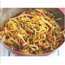 Beef stir fry singapore noodles
