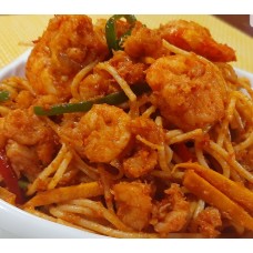 Seafood spaghetti 