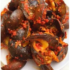 Sweet chilli peppered snail