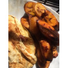 Fried plantain only 