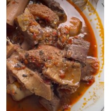 Assorted meat peppersoup